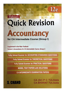 Read more about the article Quick Revision for Accountancy (CA Intermediate – Group I)